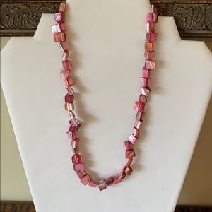 Pink Shell Necklace